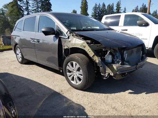 5FNRL5H32GB112529 — 2016 Honda Odyssey, Передняя часть (Front End), фото до ремонта