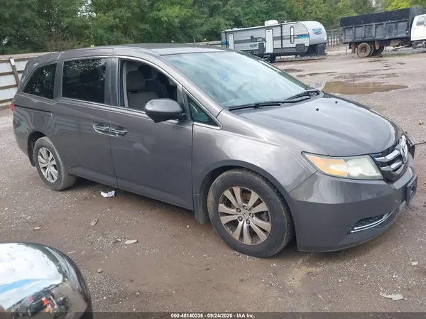5FNRL5H37GB021191 — 2016 Honda Odyssey, Передняя часть слева (Left Front), фото до ремонта