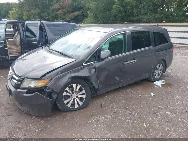5FNRL5H37GB021191 — 2016 Honda Odyssey, фото 2 с аукциона IAAI, Передняя часть слева