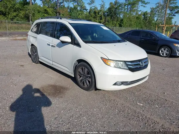 5FNRL5H93GB032449 — 2016 Honda Odyssey, Задняя часть справа (Right Rear), фото до ремонта