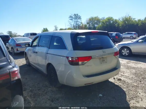 2016 HONDA ODYSSEY VIN 5FNRL5H23GB103345 фото 3