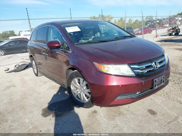 5FNRL5H33GB075877 — 2016 Honda Odyssey, Задняя часть (Rear), фото до ремонта