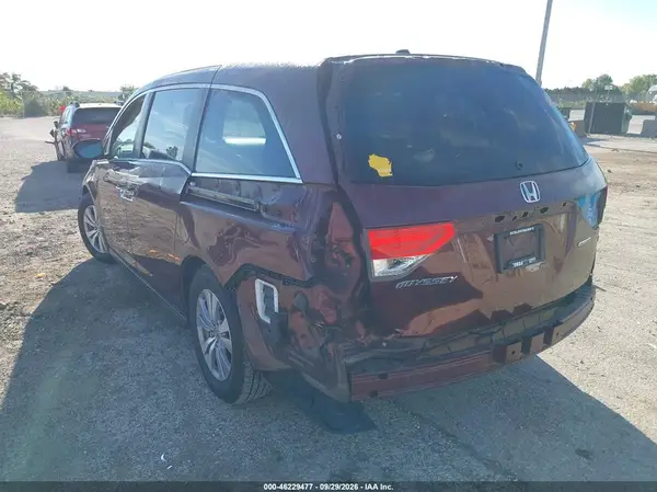 5FNRL5H33GB075877 — 2016 Honda Odyssey, фото 3 с аукциона IAAI, Задняя часть