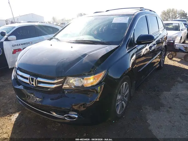 5FNRL5H90GB134176 — 2016 Honda Odyssey, фото 2 с аукциона IAAI, Передняя часть