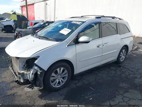 2016 Honda Odyssey Ex-L VIN 5FNRL5H6XGB022314 фото 2