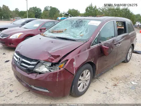 2016 Honda Odyssey Ex-L VIN 5FNRL5H69GB126275 фото 2