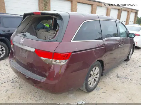 2016 Honda Odyssey Ex-L VIN 5FNRL5H69GB126275 фото 4