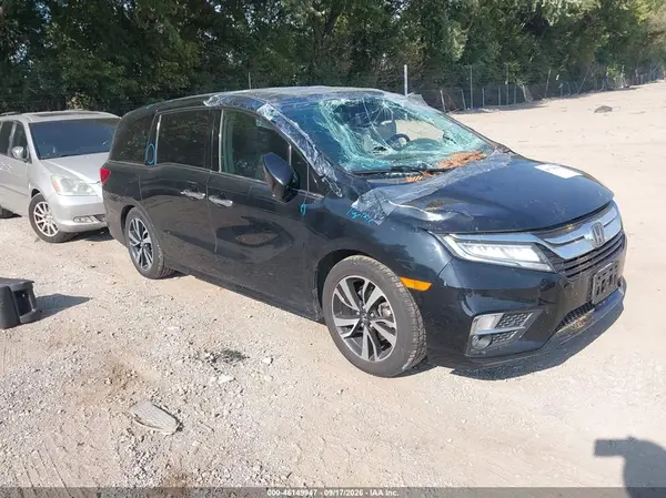 5FNRL6H94JB023112 — 2018 Honda Odyssey, Повреждение штормом (Storm Damage), фото до ремонта