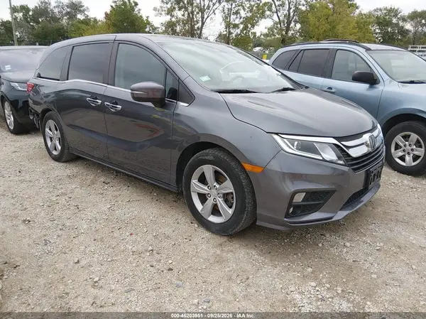 5FNRL6H56JB073975 — 2018 Honda Odyssey, Задняя часть (Rear), фото до ремонта