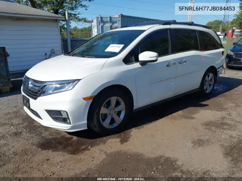 2018 Honda Odyssey Ex-L VIN 5FNRL6H77JB084453 фото 3