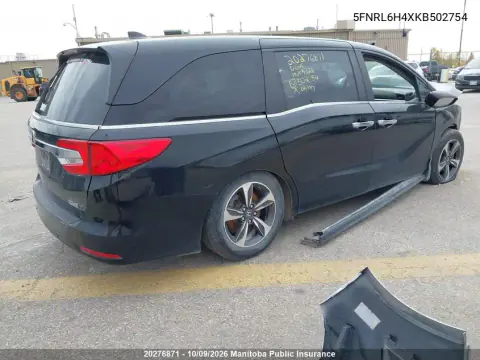 2019 Honda Odyssey Ex VIN 5FNRL6H4XKB502754 фото 4
