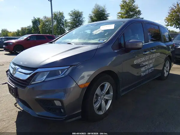 5FNRL6H57KB034409 — 2019 Honda Odyssey, фото 2 с аукциона IAAI, Передняя часть