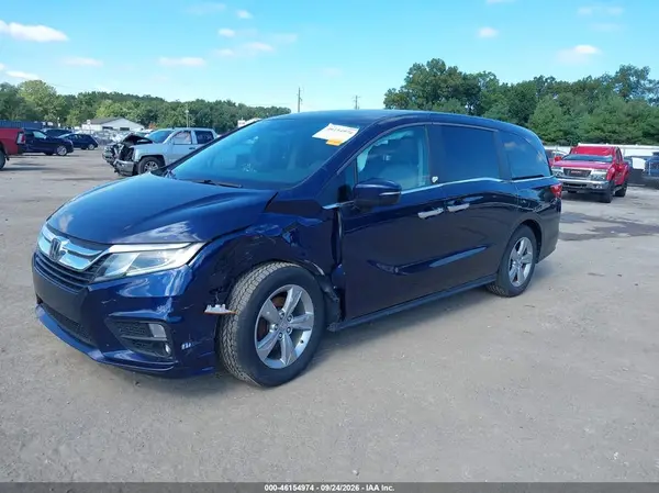 5FNRL6H5XKB086374 — 2019 Honda Odyssey, фото 2 с аукциона IAAI, Передняя часть слева