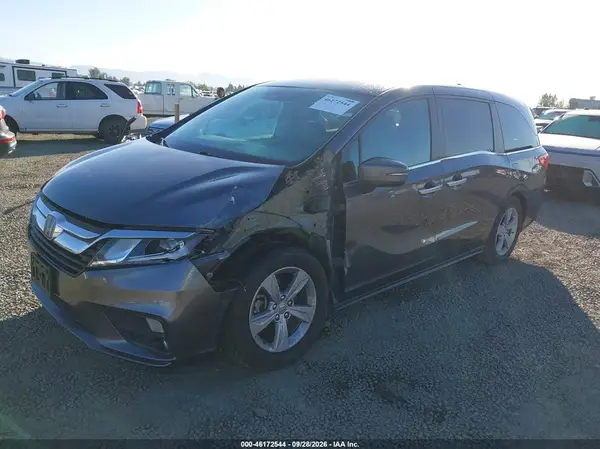 5FNRL6H56KB136820 — 2019 Honda Odyssey, фото 2 с аукциона IAAI, Передняя часть слева