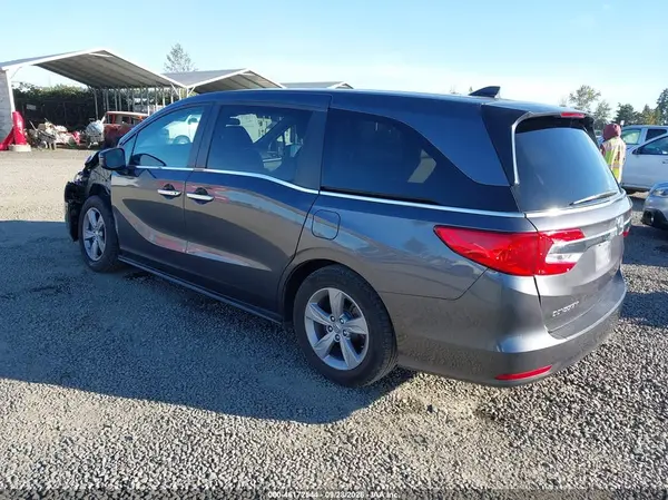 5FNRL6H56KB136820 — 2019 Honda Odyssey, фото 3 с аукциона IAAI, Передняя часть слева