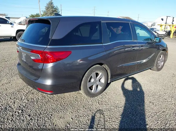 5FNRL6H56KB136820 — 2019 Honda Odyssey, фото 4 с аукциона IAAI, Передняя часть слева