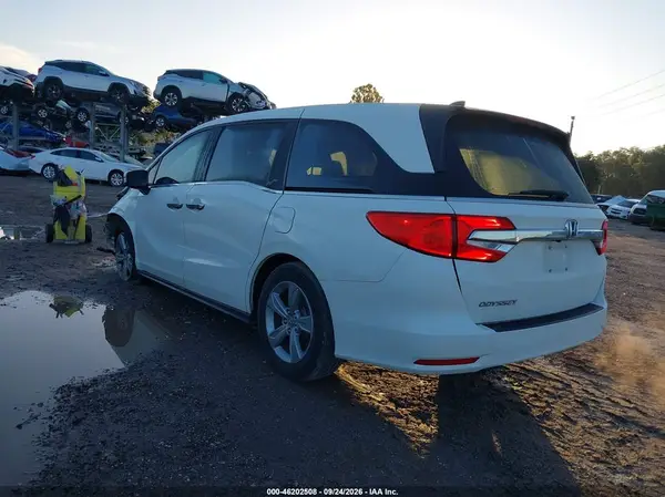 5FNRL6H70KB103748 — 2019 Honda Odyssey, фото 3 с аукциона IAAI 09.10.2026, Передняя часть слева
