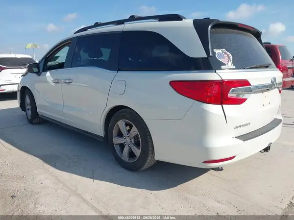 5FNRL6H70KB113695 — 2019 Honda Odyssey, фото 3 с аукциона IAAI, Передняя часть слева