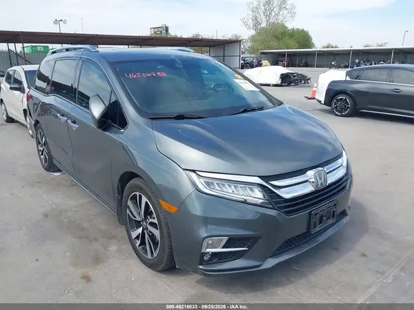 5FNRL6H99KB026542 — 2019 Honda Odyssey, Правый бок (Right Side), фото до ремонта