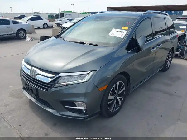 5FNRL6H99KB026542 — 2019 Honda Odyssey, фото 2 с аукциона IAAI, Правый бок
