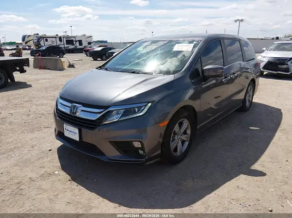 5FNRL6H50KB062553 — 2019 Honda Odyssey, фото 2 с аукциона IAAI, Правый бок