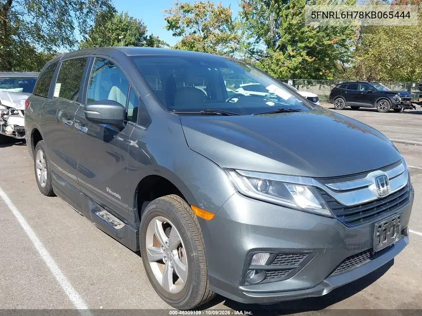 2019 Honda Odyssey Ex-L VIN 5FNRL6H78KB065444 фото 2