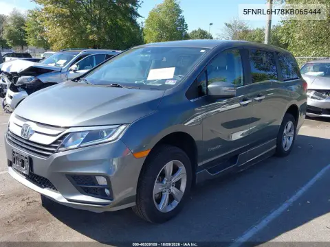 2019 Honda Odyssey Ex-L VIN 5FNRL6H78KB065444 фото 3