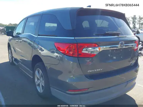 2019 Honda Odyssey Ex-L VIN 5FNRL6H78KB065444 фото 4