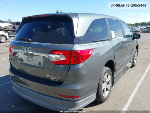 2019 Honda Odyssey Ex-L VIN 5FNRL6H78KB065444 фото 5