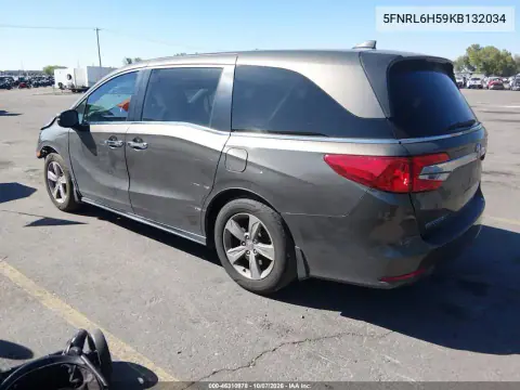 2019 Honda Odyssey Ex VIN 5FNRL6H59KB132034 фото 4