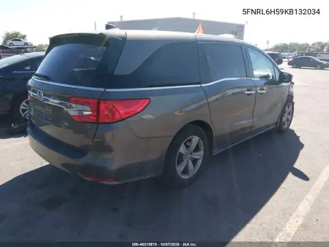 2019 Honda Odyssey Ex VIN 5FNRL6H59KB132034 фото 5