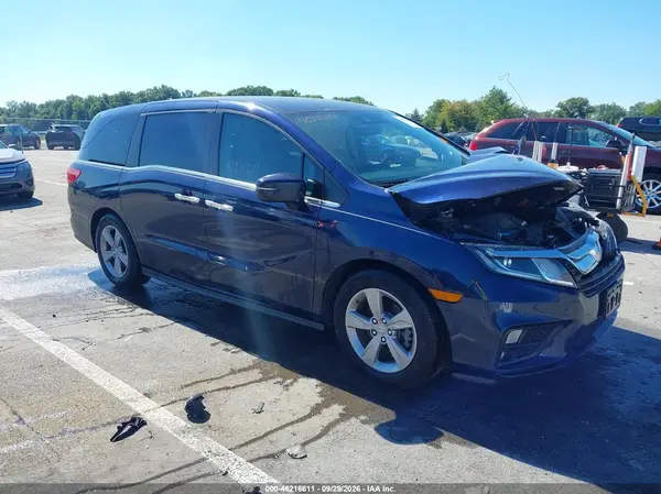 5FNRL6H54LB069345 — 2020 Honda Odyssey, Передняя часть (Front End), фото до ремонта