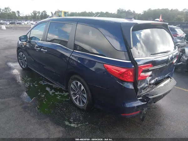 5FNRL6H70MB037592 — 2021 Honda Odyssey, фото 3 с аукциона IAAI 14.10.2026, Задняя часть