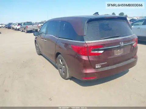 2021 Honda Odyssey Ex VIN 5FNRL6H59MB003066 фото 4
