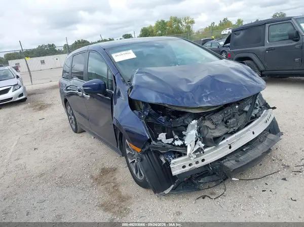 5FNRL6H78NB062760 — 2022 Honda Odyssey, Передняя часть (Front End), фото до ремонта