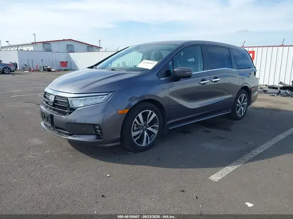 5FNRL6H84PB017911 — 2023 Honda Odyssey, фото 2 с аукциона IAAI, Задняя часть