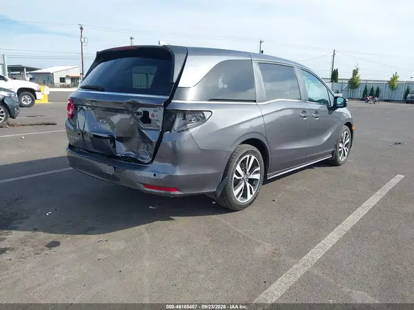 5FNRL6H84PB017911 — 2023 Honda Odyssey, фото 4 с аукциона IAAI, Задняя часть