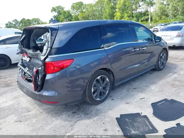 5FNRL6H93PB043585 — 2023 Honda Odyssey, фото 4 с аукциона IAAI, Задняя часть