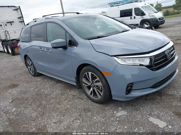 5FNRL6H86PB073591 — 2023 Honda Odyssey, Задняя часть (Rear), фото до ремонта