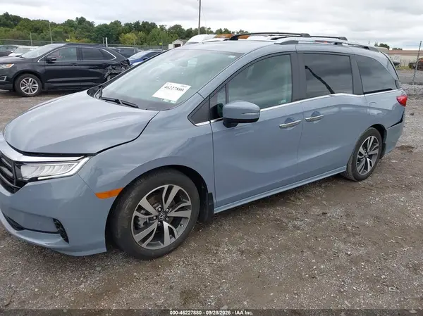 5FNRL6H86PB073591 — 2023 Honda Odyssey, фото 2 с аукциона IAAI, Задняя часть