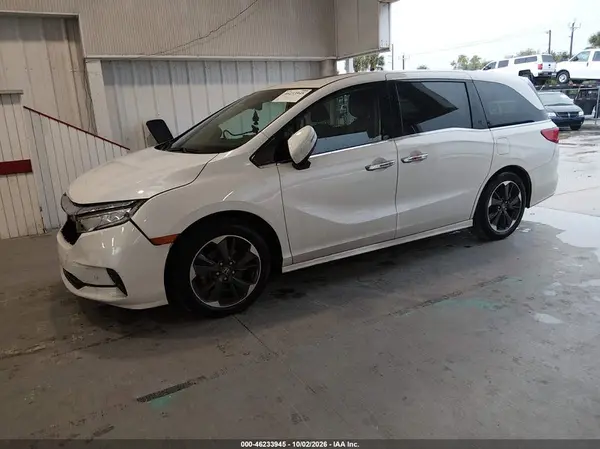 5FNRL6H94RB031089 — 2024 Honda Odyssey, фото 2 с аукциона IAAI, Передняя часть