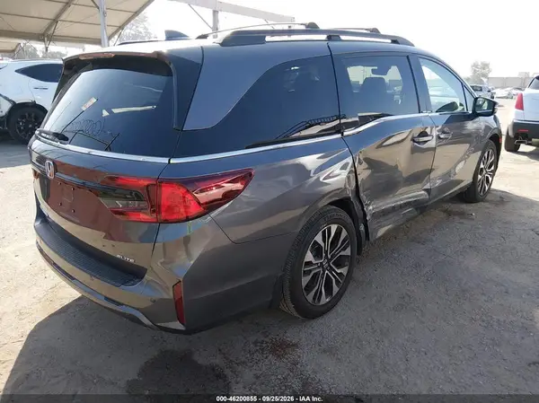 2025 HONDA ODYSSEY VIN 5FNRL6H92SB028357 фото 4