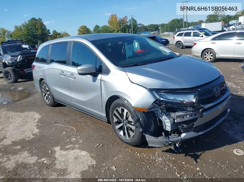 5FNRL6H61SB056463 — 2025 Honda Odyssey, фото 2 с аукциона IAAI 16.10.2026, Передняя часть