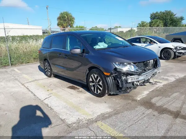 5FNRL6H69TB038309 — 2026 Honda Odyssey, Передняя часть (Front End), фото до ремонта