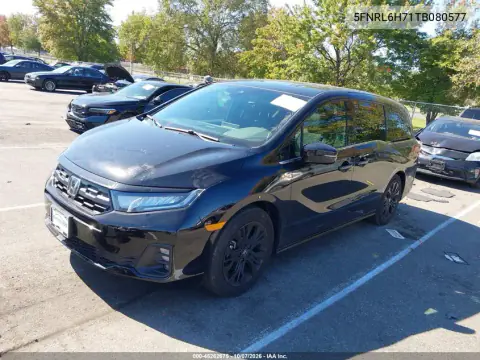 2026 Honda Odyssey Sport-L VIN 5FNRL6H71TB080577 фото 3