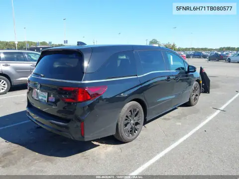 2026 Honda Odyssey Sport-L VIN 5FNRL6H71TB080577 фото 5