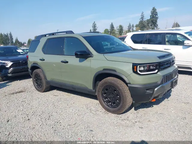 5FNYF9H8XTB054802 — 2026 Honda Passport AWD Trailsport Elite/AWD Trailsport Elite Blackout, Левый бок (Left Side), фото до ремонта