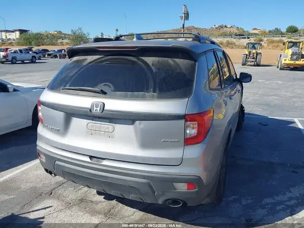 5FNYF7H21KB010301 — 2019 Honda Passport, фото 4 с аукциона IAAI, Передняя часть справа