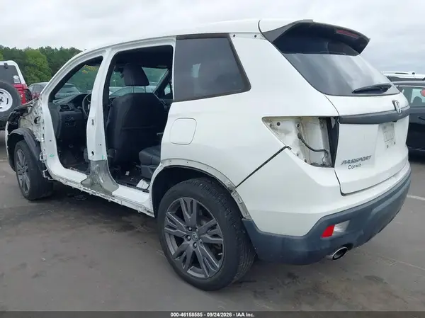 5FNYF7H56LB003095 — 2020 Honda Passport, фото 3 с аукциона IAAI, Передняя часть слева