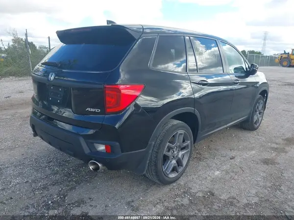 5FNYF8H53NB009526 — 2022 Honda Passport, фото 4 с аукциона IAAI 12.10.2026, Задняя часть слева